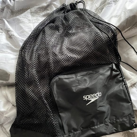 Unisex Adult Speedo Black Ventilator Mesh Equipment Bag main image 7